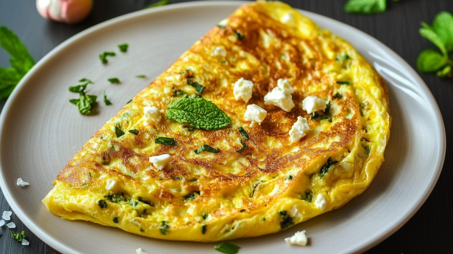 greek feta omelette - Article 1